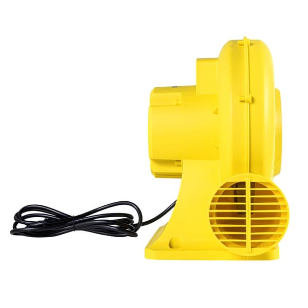 Oppustelig Bounce House blæser 0,8&1HP, 750W, kommerciel kvalitet, hurtig opstart, holdbar design, perfekt til fester.