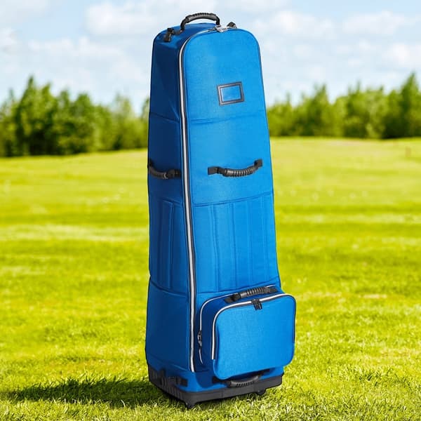 Golf Rejsetaske med Hjul, 1200D Oxford, Beskyttende Cover til Golfkøller, Holdbar og Letvægts, Ideel til Rejser og Golfturneringer.
