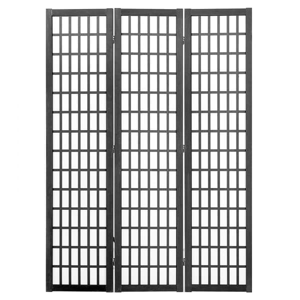 Rumskiljare Japansk Väggskärm 3-panel, Elegant Rumsseparering, Modern Design, Flerfunktionell Inredning för Hem och Kontor