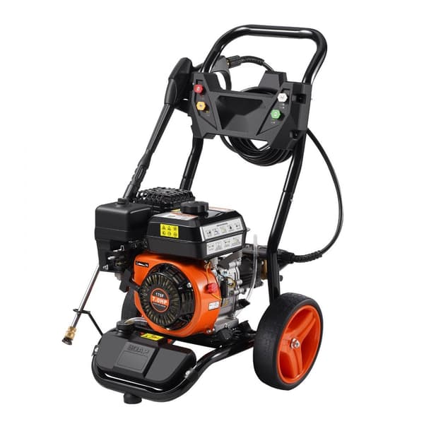 Kaasunpainepesuri 3950 PSI, 10L/min, 2,6 GPM, 5 Suutinta Autojen Puhdistukseen