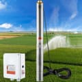 Miniatyrbild 8 av 11: Dränkbar pump i rostfritt stål, 2200W, 9,8 m³/h, 144 m tryck, effektiv och hållbar vattenpump för brunn och trädgård