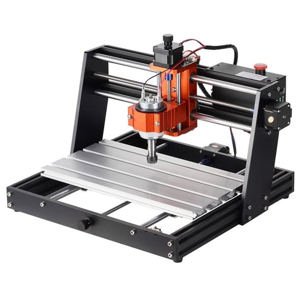 CNC-fräsmaskin 300x200x72mm, 120W graveringsmaskin, 3-axlig GRBL, träakryl-MDF-PVC-gravering, offlinekontroll, 1200RPM