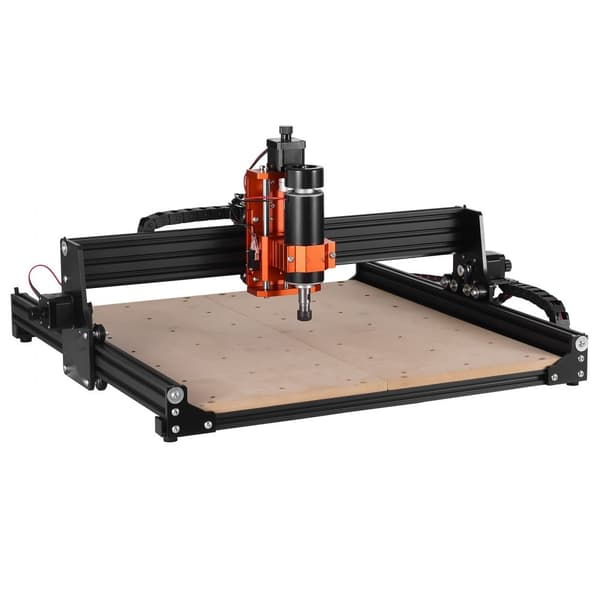 CNC-fræsermaskine 400x400mm, 300W, 3-akset GRBL-kontrol, træ- og akrylgravering, 1200RPM, offline-controller, all-in-one skæresæt