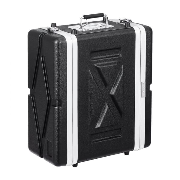 4U Rack Case Server Rack, 14 cm dyb, med ABS-håndtag, holdbar konstruktion, perfekt til serverudstyr.