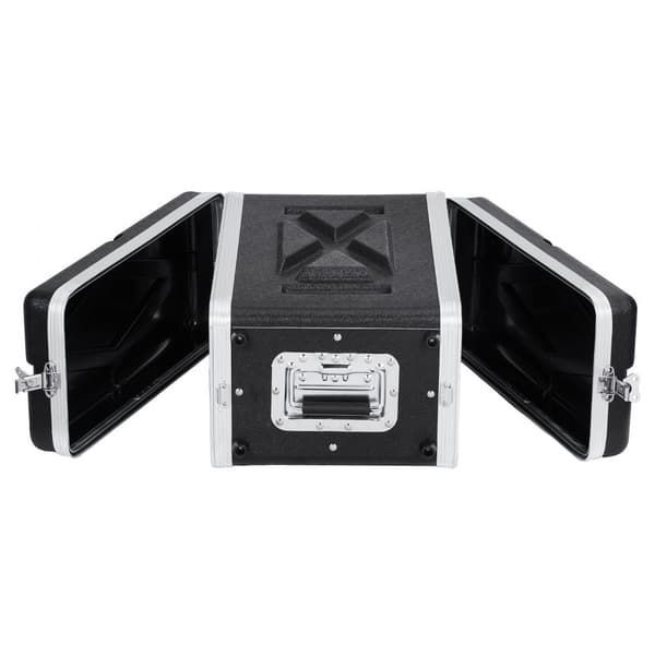 4U Rack Case Server Rack, 14 cm dyb, med ABS-håndtag, holdbar konstruktion, perfekt til serverudstyr.