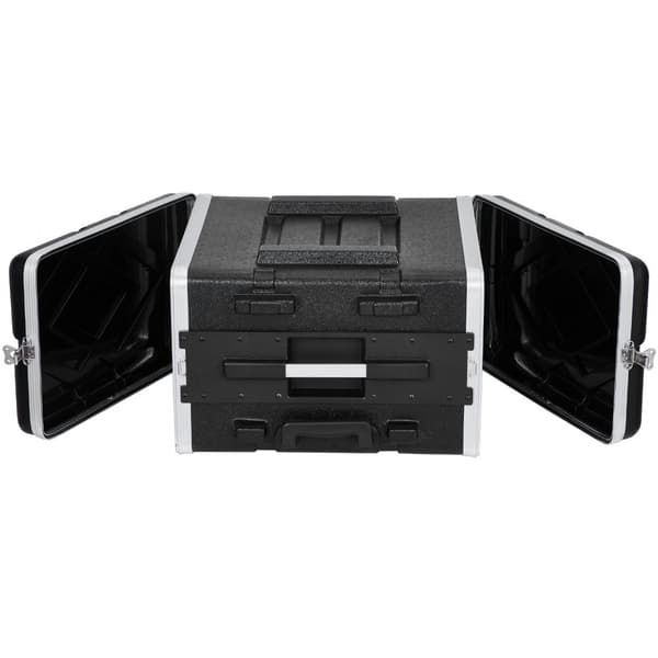 6U Rack Case, Server Rack Cabinet 19 Djup, Robust ABS, Optimal Ventilation, För Datacenter och Serverutrymmen