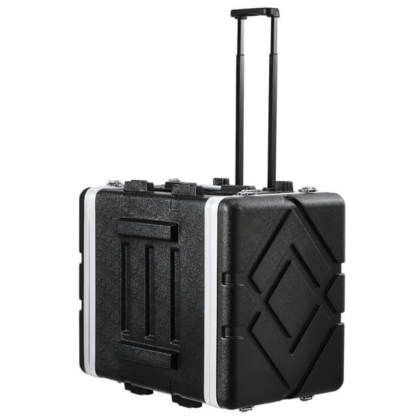 8U Rackskåp Serverrack, 19 djup, robust design för säkerhet och ventilation, idealisk för professionell serverutrustning