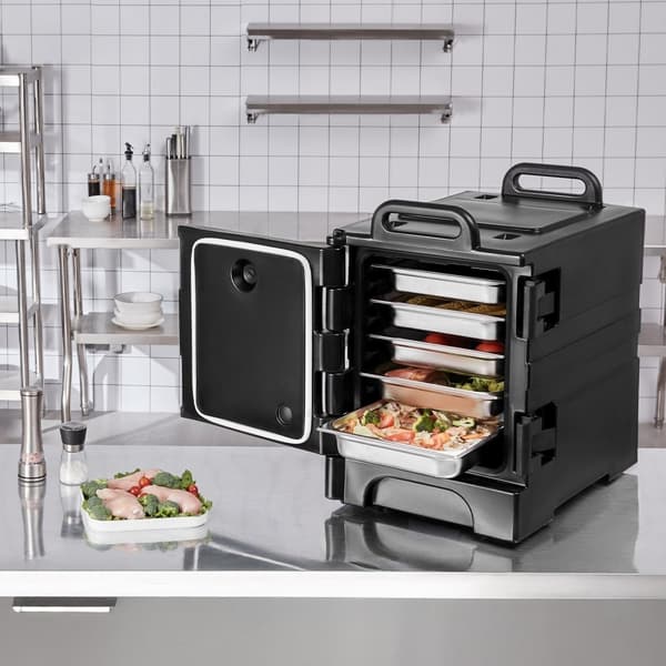 Eristetty Ruokapannupidike 81QT, Pinottava Asiastosarja, Kestävä Catering-Ratkaisu