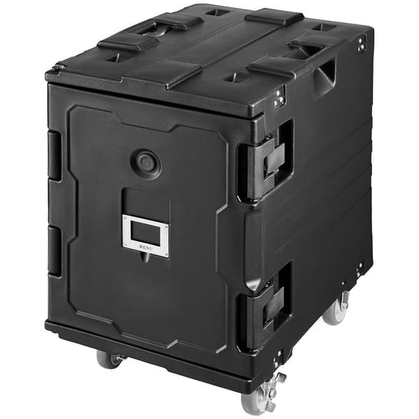 Isoleret Madpan Carrier, Stabelbar Catering Opvaskeboks 90L, Chafing Fad, Holdbar og Effektiv Transportløsning.