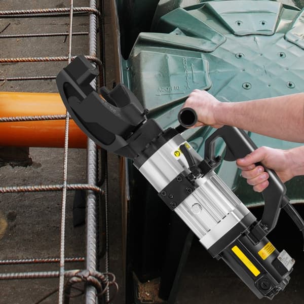 1500W elektrisk hydraulisk armeringsjärnsbockare, bockning upp till 1 tum, effektiv och hållbar bockmaskin för professionellt bruk