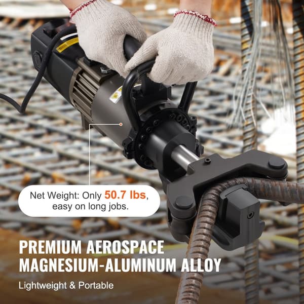 2000W elektrisk hydraulisk armeringsjern, op til 1,26 tommer (20-32 mm), effektiv og kraftfuld, ideel til byggeri.