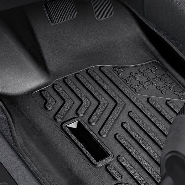 Bilgulvmåtter til Dodge Durango/Jeep Grand Cherokee 2016-2024, skræddersyet pasform, slidstærk, vandafvisende, let at rengøre.