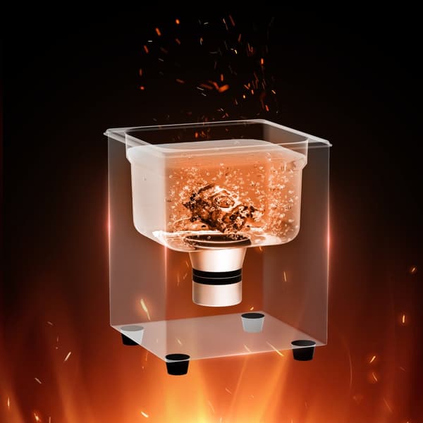 Ultralydsrenser 1,3L, 50W, Timer, Kurv & Varmeapparat, 40kHz, Effektiv Rengøring, Nem at Bruge