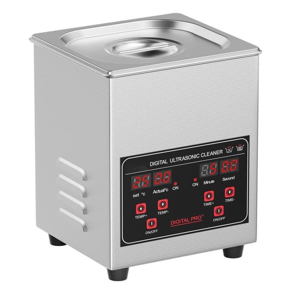 Ultralydsrenser 1,3L, 50W, Timer, Kurv & Varmeapparat, 40kHz, Effektiv Rengøring, Nem at Bruge