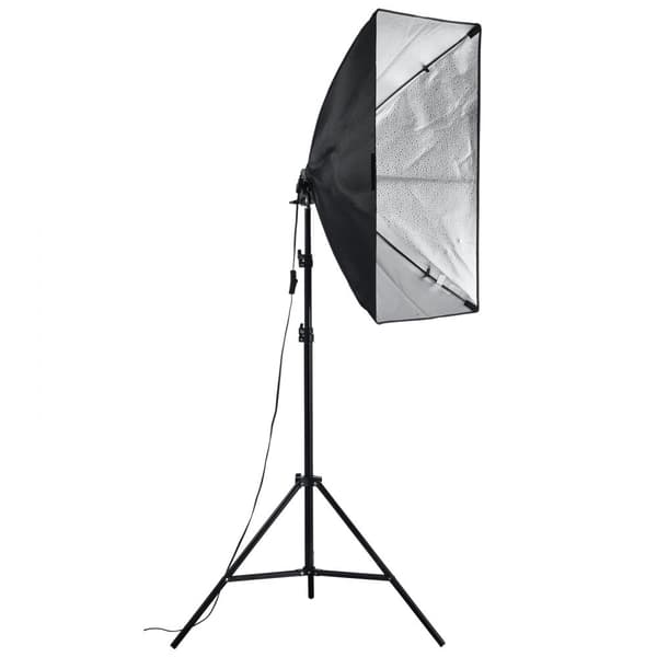 Softbox-valaistussarja 20 x 28 tuumaa, 30W LED-lamput, säädettävä jalusta, valaistustarvikkeet valokuvaamiseen