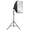 Miniatyrbild 11 av 11: Softbox-belysningskit 24x24 tum, 30W LED-lampor, justerbart stativ för professionell fotografering och videoproduktion, 5500K
