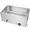 Miniatyrbillede 11 af 11: Kommerciel elektrisk madvarmer, bordplade buffet, 1*18L pande, Bain Marie, ideel til restauranter, hurtig opvarmning.