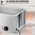 Pikkukuva 5 / 11: Kaupallinen 18L 1200W Bain Marie, pöytätason sähköruoanlämmitin, tehokas ja kompakti, täydellinen ravintolakäyttöön