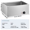 Pikkukuva 7 / 11: Kaupallinen 18L 1200W Bain Marie, pöytätason sähköruoanlämmitin, tehokas ja kompakti, täydellinen ravintolakäyttöön