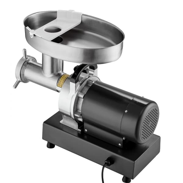 Kommerciel elektrisk kødkværn 14 Lbs/Min, med pølsestopper til køkken, høj effekt, effektiv madlavning, nem at rengøre.