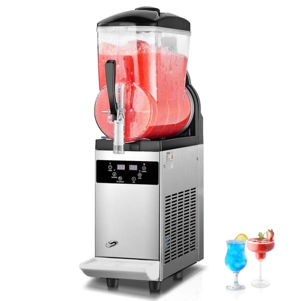 12L Kaupallinen Slushy Kone, Margarita Pakastejuomalaite - Tehokas ja Monipuolinen smoothievalinta