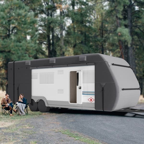 Matkailuauton päällinen, kuitukangas, 27-30 ft luokan A, kestävä ja säänkestävä suoja trailer-matkailulle