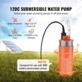 Miniatyrbild 2 av 11: Solfjäder Vattenpump 12V DC 96W, Dränkbar Djupbrunnspump, 1,6 GPM Flöde, 230 ft Höjd, Soldriven för Bevattning och Boskapsdrickning