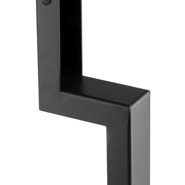 Hegnspæl Anker Reparationssæt, 4 Pack, 2x2 Tommer, Heavy Duty Stål, Støttepæle, Anker Spyd til Vippet & Knækket Træ Hegnspæl