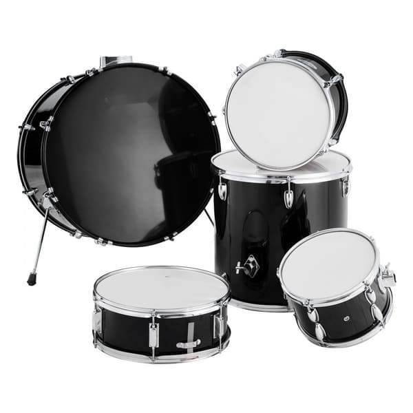 Aikuisten Rumpusetti 5 Osaa - Premium Rumpuja, Korkea Laatu, Musiikki-Instrumentti Aikuisille