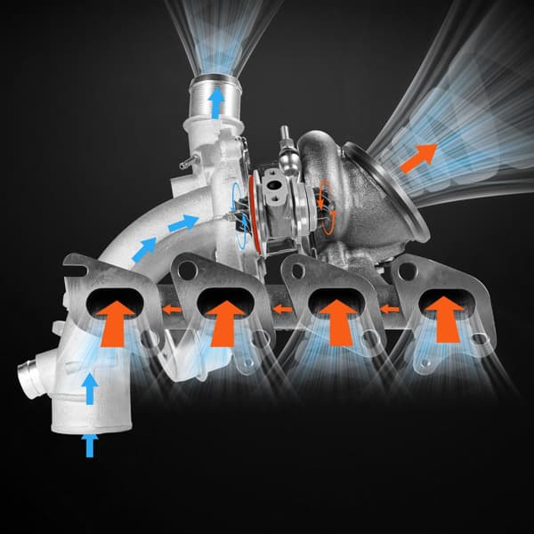 Turbo Turboahdinsarja Chevy Cruze 2011-2019 1.4T, tehokkuus, suorituskyky, autojen lisävarusteet