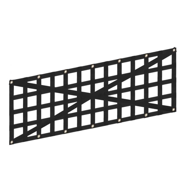 Bagklap Net til Pickup Truck, Justerbar 54 x 18, Holdbart Design, Optimal Sikkerhed til Transport.