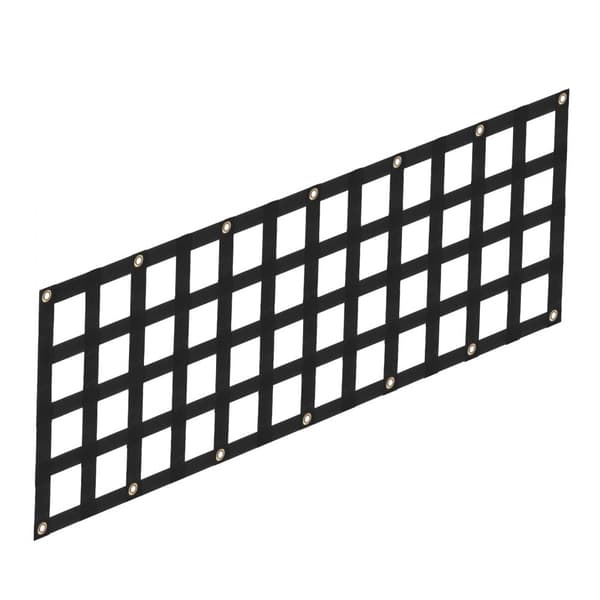 Bagklap Net til Pickup Truck, 54x18, Justerbart, Sikker Lastbeskyttelse, Holdbart og Let at Installere.