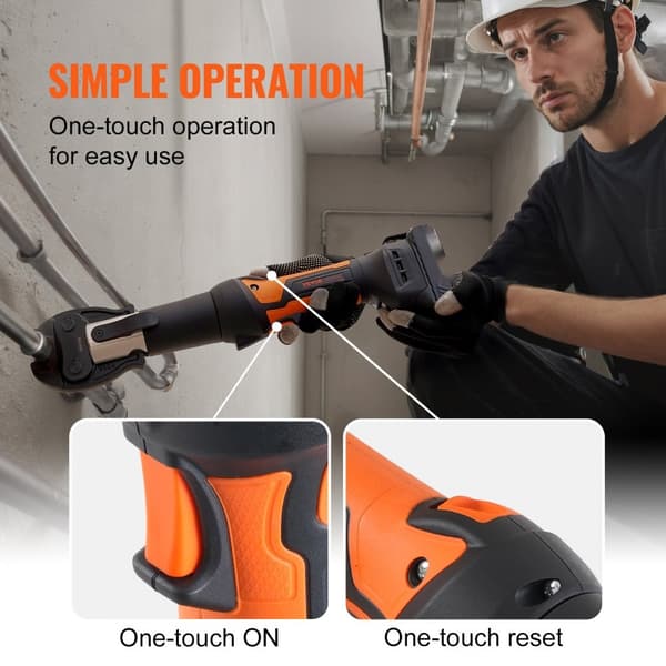 Pro Press Værktøj, Rør Crimping Kit, Batteri Kit M15 M22 M28, Robust og Effektiv, Til Professionelt Brug.