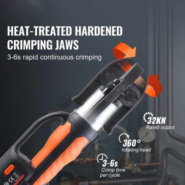 Pro Puristustyökalu, Akkusarja M15 M22 M28, Putken puristussarja, kestävä ja tehokas puristustyökalu