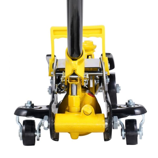 Lavprofil Gulvjek 2 Ton, Robust Enkeltstempel Hydraulikpumpe, Ideel til Hjemmearbejde, Kompakt Design, Høj Kvalitet.