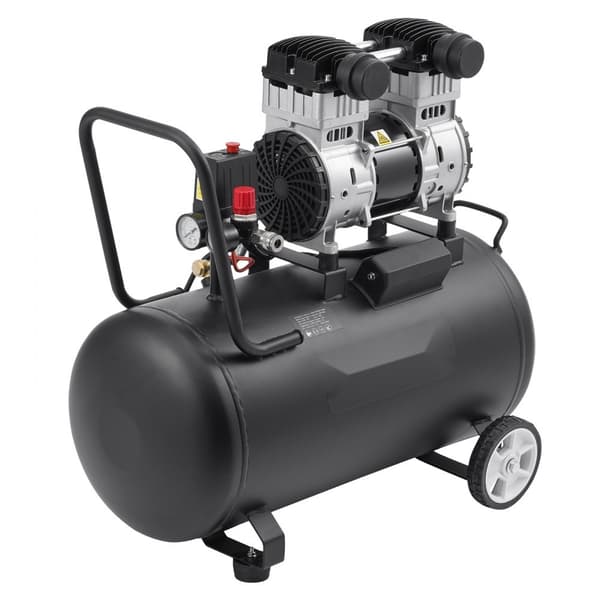 Luftkompressor Bärbar Oljefri 15 Gallon 90 PSI, Effektiv tryckluftslösning, Lättviktig och bekväm, För hem och verkstad
