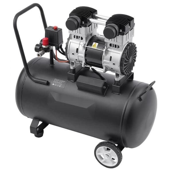 Luftkompressor Bärbar Oljefri 15 Gallon 90 PSI, Effektiv tryckluftslösning, Lättviktig och bekväm, För hem och verkstad