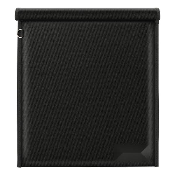 Faraday-laukku, Signaalinestäjä Kannettaville Tietokoneille ja Tableteille, Musta, 16,9 x 15 cm