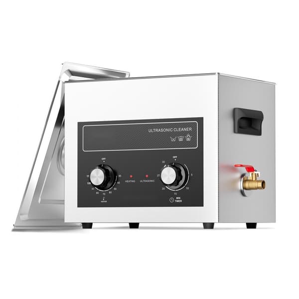 10L Ultrasonic Cleaner med Varme, Timer & Kurv, Digital Sonic Maskine, Effektiv Rensning, Brugervenlig.