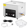 Miniatyrbillede 9 af 11: Ultralydsrenser 15L med varme, timer & kurv, digital sonic maskine til effektiv rengøring.