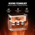 Miniatyrbillede 3 af 11: 6L Ultrasonic Cleaner med varme, timer & kurv, digital sonisk maskine til effektiv rengøring.