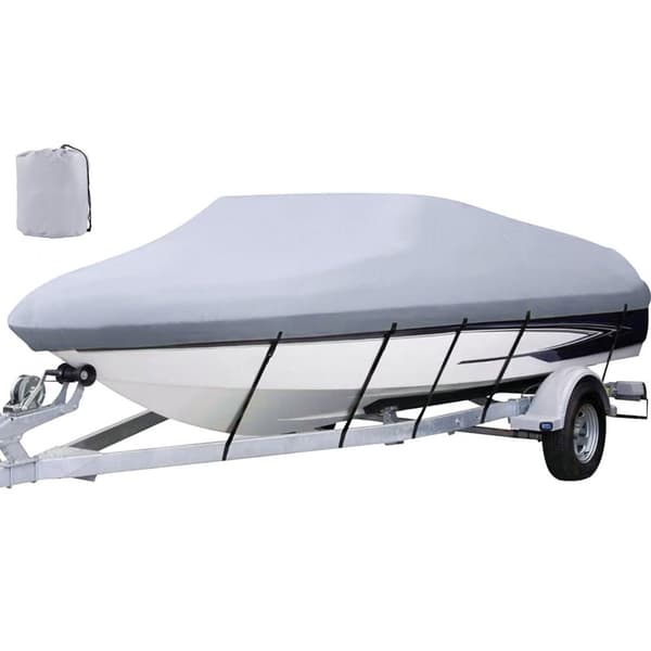 Vedenpitävä Heavy Duty Pikaveneen Suoja 25-28FT, Kalastus ja Hiihto V-Hull Marine, kestävä suojaus