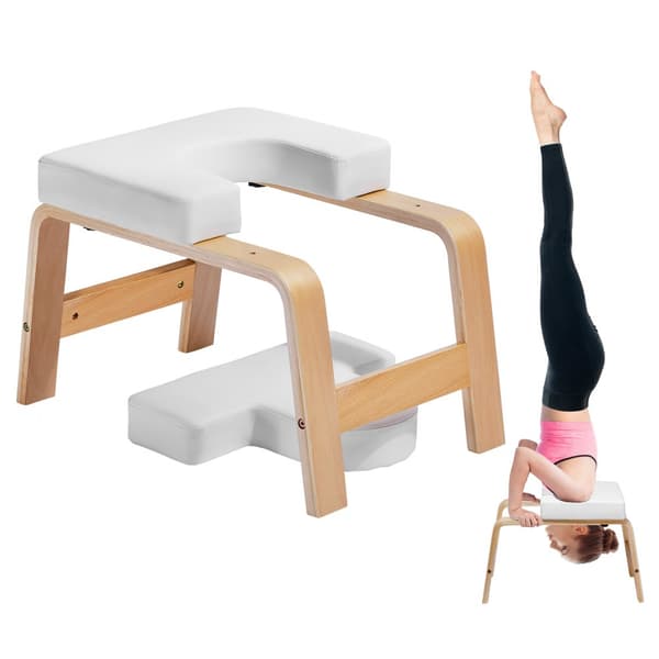 Yoga Hovedstand Bænk, Inversion Stol til Øvelse, Fitness Træning, Stabil Styrke, Justerbar Højde, Ergonomisk Design.