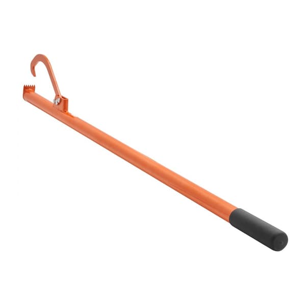 Cant Hook Værktøj 59'' i Heavy Duty Stål, Tømmerroller, Robust Skovbrugsværktøj til Effektiv Håndtering af Træ.
