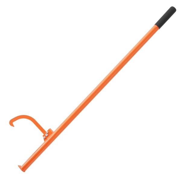 Cant Hook Værktøj 59'' i Heavy Duty Stål, Tømmerroller, Robust Skovbrugsværktøj til Effektiv Håndtering af Træ.