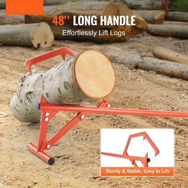 Timberjack 46,5 Heavy Duty Stocklyftare, Robust Design, Max 25 Diameter, Effektiv Tunga Lyft, Pålitlig Utrustning