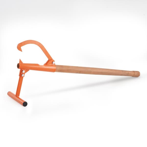 Timberjack 46,5 Heavy Duty -hirsinostin, puinen kahva, max 15 halkaisijatukille, kestävä ja luotettava työkalu