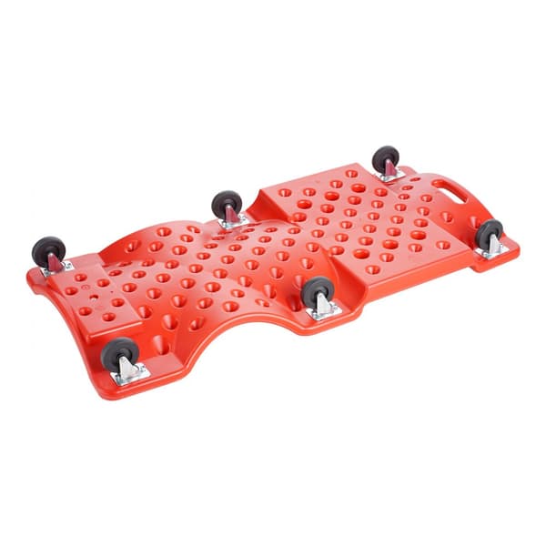 40 i Mekanisk Plastic Creeper, Automotive Rolling Garage, 350 lbs HDPE, robust, ergonomisk design, ideel til reparation og vedligeholdelse.