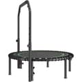 Pikkukuva 11 / 11: Kokoontaitettava MiniFitness Trampoliini, Aikuisten Harjoitusrebounder, kompakti ja kevyt, kahvalla, 40 tuumaa, sisä- ja ulkokäyttöön