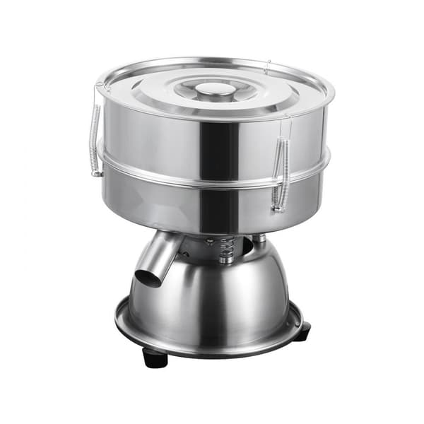 Elektrisk vibrerande siktmaskin, automatisk sifter shaker, 30+50 mesh, hållbar design, snabb filtrering, industrikvalitet, optimera arbetsflödet